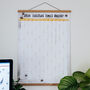 'Exciting Times Ahead' 2026 Bumblebee Wall Planner, thumbnail 1 of 10