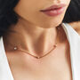 Dainty Personalised Gold Cosmic Star Necklace, thumbnail 1 of 7
