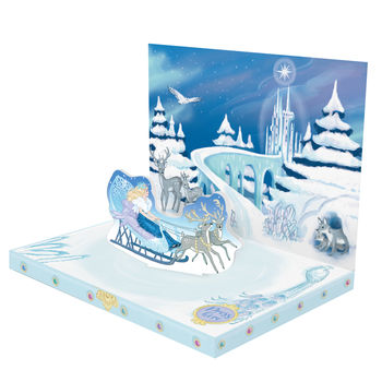 The Snow Queen Music Box Card, 4 of 5