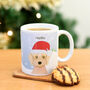Personalised Snow Dog Christmas Mug, thumbnail 1 of 12