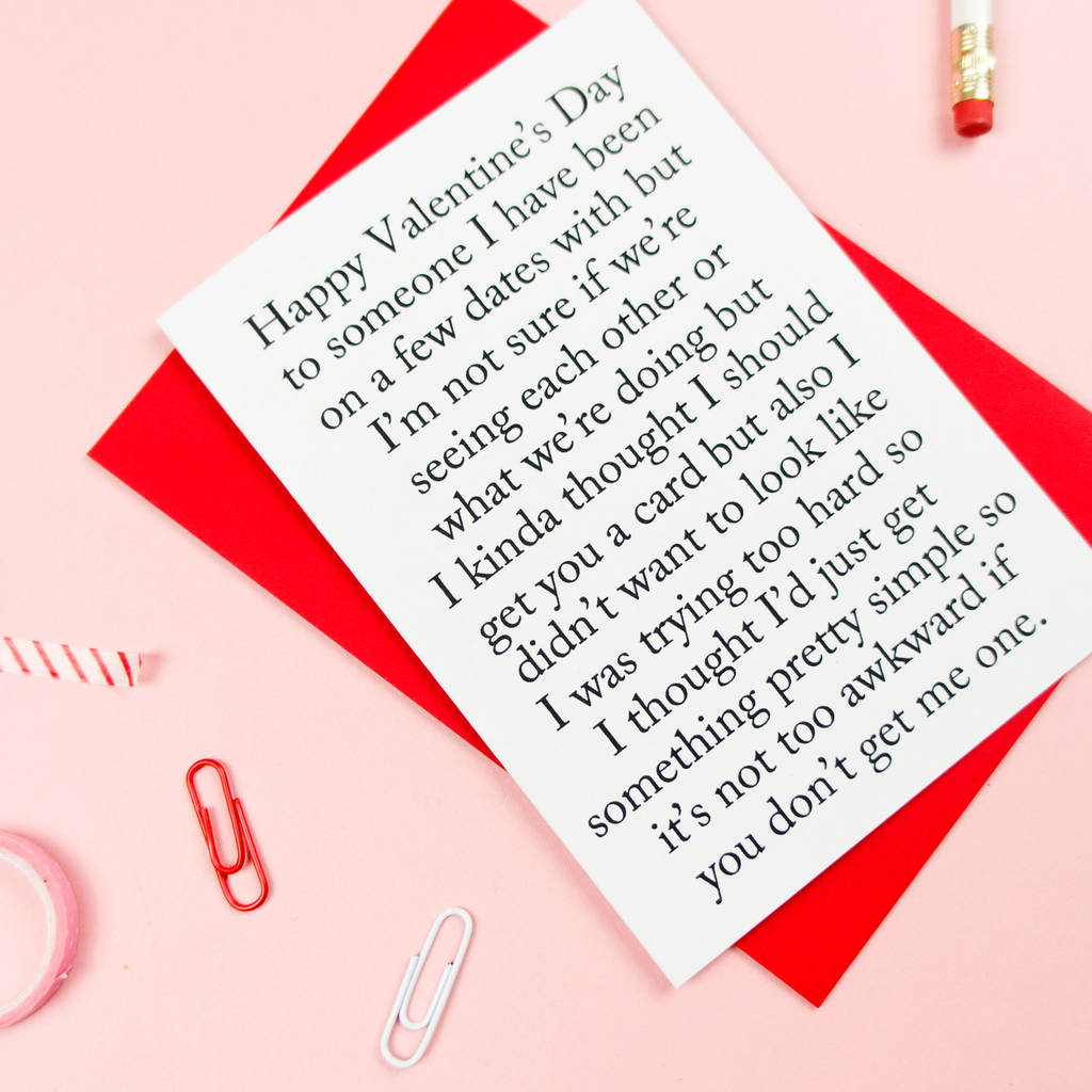 awkward dating valentines card by darwin designs ...