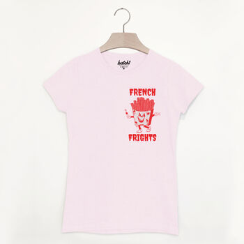 French Frights Women's Slogan T Shirt, 4 of 6