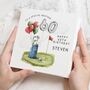 Funny Personalised Brother 60th Golf Birthday Card, thumbnail 1 of 7