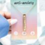 Anxiety Relief Necklace Mindful Gift, thumbnail 5 of 5