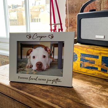Personalised Dog Memorial Picture Frame Gift, 10 of 10