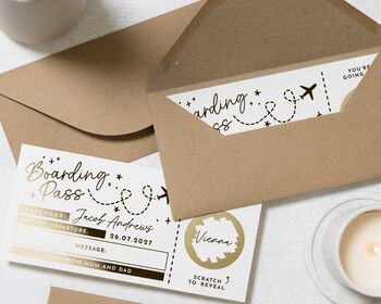 Surprise Holiday Boarding Pass Voucher, 8 of 9