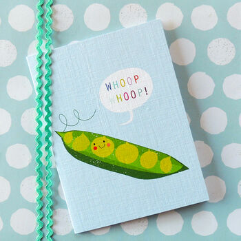 Mini Blue Peas Card, 3 of 3