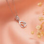 Big Sister Silver Necklace Personalised Birthday Pendant, thumbnail 3 of 5