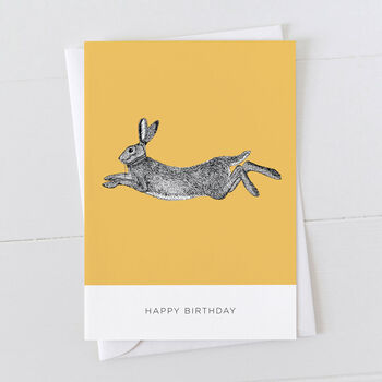 Hare Gift Wrap Pack With Card Option, 2 of 6
