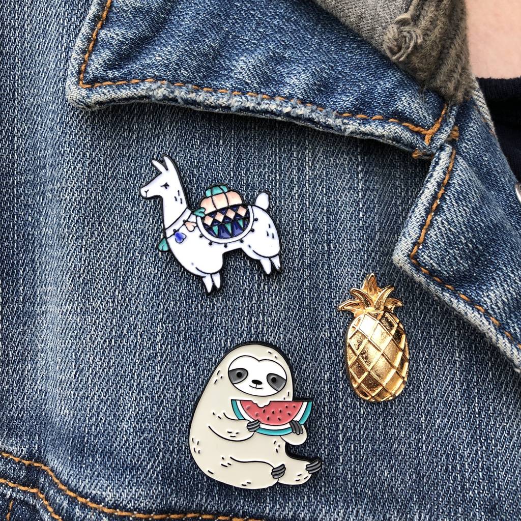 Enamel Pin Badge Subscription By Not Before Tea | notonthehighstreet.com