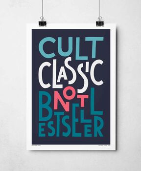 Cult Classic Not Bestseller Print, 4 of 8