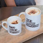 Personalised Cappuccino/Babyccino Mugs, thumbnail 4 of 5
