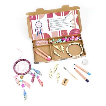 Make Your Own Dreamcatcher Craft Kit Activity Box, 4 of 12