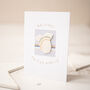 White Cable Baby Blanket And Hat Gift Set, thumbnail 5 of 12
