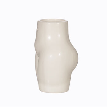 White Female Bottom Vase, 3 of 4