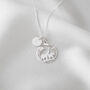 Elephant Family Sterling Silver Necklace, thumbnail 7 of 7