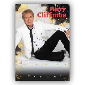 Cliff Richard Personalised Christmas Card, 2 of 3