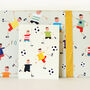 Football Gift Wrapping Paper Two Sheets, thumbnail 4 of 5
