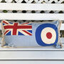 Large Vintage Raf Flag Cushion, thumbnail 4 of 5