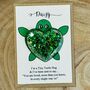 Tiny Turtle Pocket Hug Card, thumbnail 3 of 4
