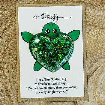 Tiny Turtle Pocket Hug Card, 3 of 4