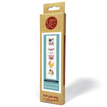 Farmyard Friends Cross Stitch Bookmark Kit, 4 of 6