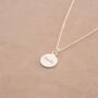 Sterling Silver St Christopher Personalised Pendant Necklace, thumbnail 5 of 9