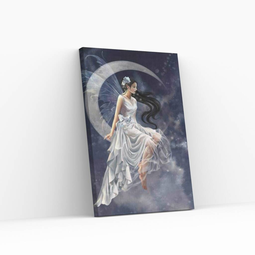 Moon Fairy Paint By Numbers Kit With Frame, 1 of 8