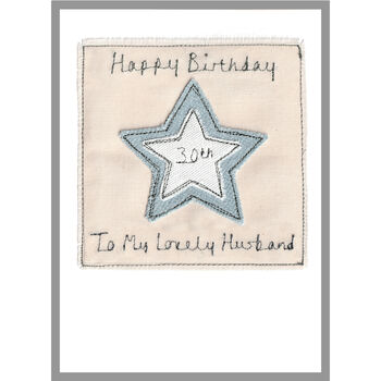 Personalised Star Birthday Card For Him, Any Age, 2 of 9