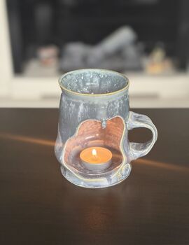 Handmade Ceramic Oil/Wax Melt Burner, 2 of 5