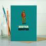 Funny Card For Him ‘Mr Hipster’, thumbnail 3 of 4