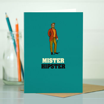 Funny Card For Him ‘Mr Hipster’, 3 of 4