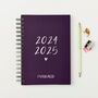 Personalised Script 2024/25 Mid Year Diary, thumbnail 2 of 10