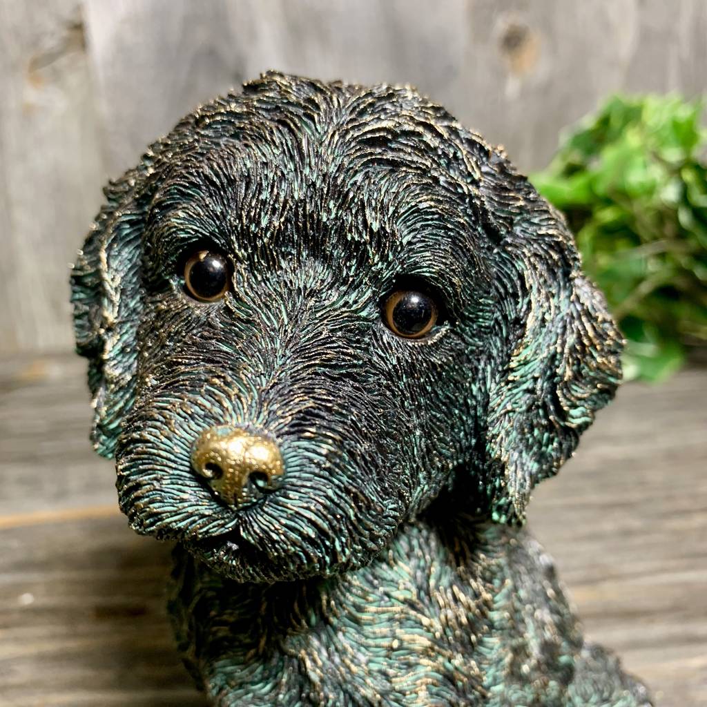 cockapoo garden sculpture by london garden trading | notonthehighstreet.com