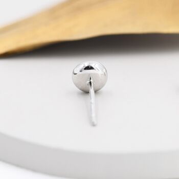 Sterling Silver 4mm Amazonite Stud Earrings, 2 of 12
