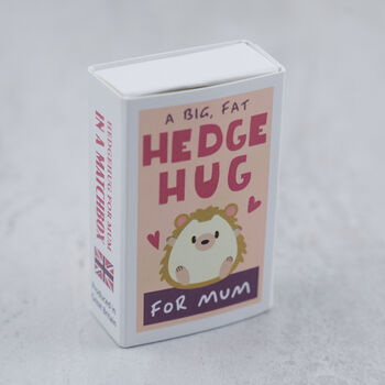 A Hedgehug For Mum Wool Felt Hedgehog In A Matchbox, 6 of 7
