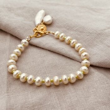 Perléa Freshwater Pearl Bracelet, 4 of 9