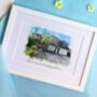 Personalised Watercolour New Home Framed Print, thumbnail 5 of 12