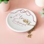 Personalised Bridesmaid's Gift Trinket Dish, thumbnail 4 of 9