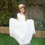 Saffron Flower Girl Dress ~ Lilly + Bo Collection, thumbnail 6 of 9