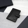 Personalised Rfid Leather Travel Card Holder Wallet, thumbnail 1 of 7