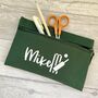 Personalised Child's Name Cricket School Pencil Case, thumbnail 1 of 2