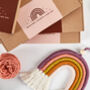 Make Your Own Spring Macrame Rainbow Craft Kit, thumbnail 6 of 8
