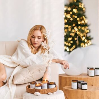 Organic Spa Christmas Joy Botanical Pamper Gift For Her Scented With Pure Essential Oils, 11 of 12