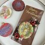 Chocolate Reindeer, Christmas Wreath Personalised Gift, thumbnail 8 of 9