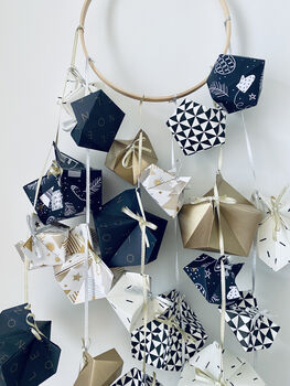 Fold Your Own Origami Advent Calendar, 3 of 10
