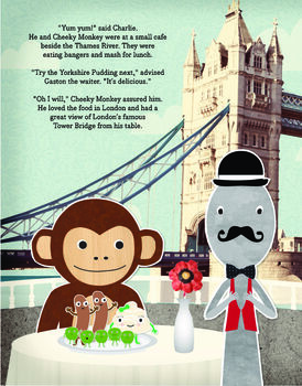 Personalised Party Time In London Story Book, 4 of 9