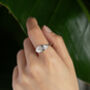 Sterling Silver Worthy Word Ring, thumbnail 2 of 3