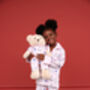 Lulu Girls Cupcake Pyjama Set With Matching Teddy Bear, thumbnail 3 of 6