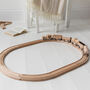 Personalised Birthday Wooden Train Set And Oval Track, thumbnail 4 of 7